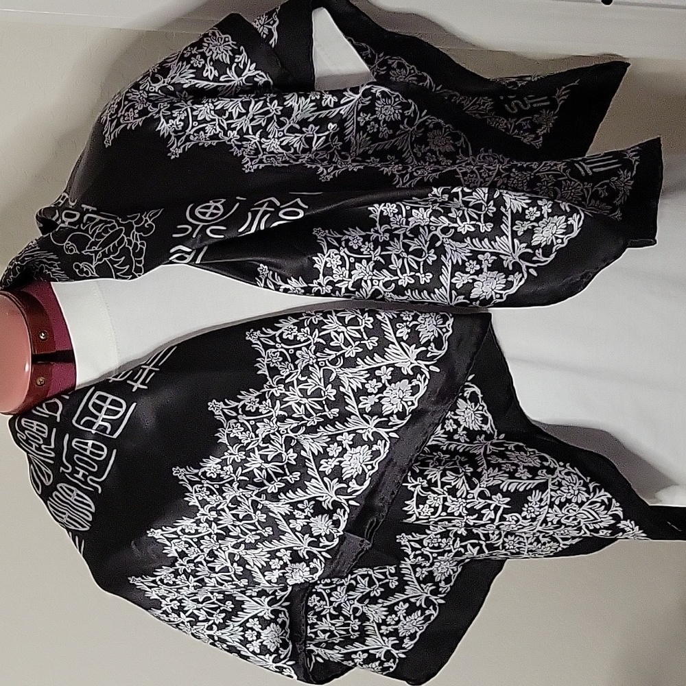 Chinese Silk Scarf Hope